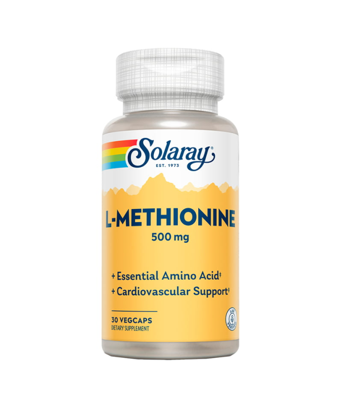L METHIONINE 500MG 30CAP – foto del producto metionina cápsula methionine