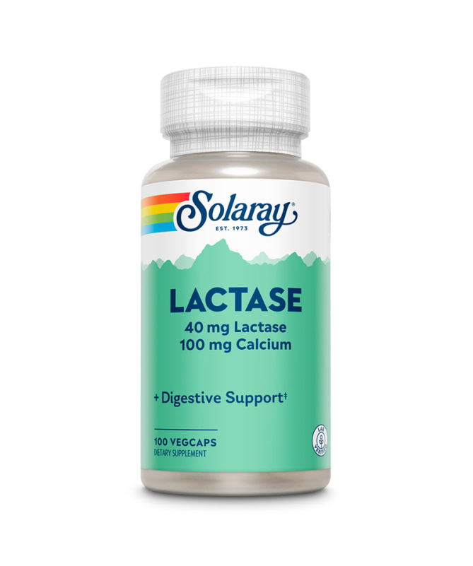 LACTASE 40MG 4000FCC 100CAP VEG – foto del producto calcio lactasa cápsula LACTASE 40MG 4000FCC 100CAP VEG – foto del producto calcio lactasa cápsula