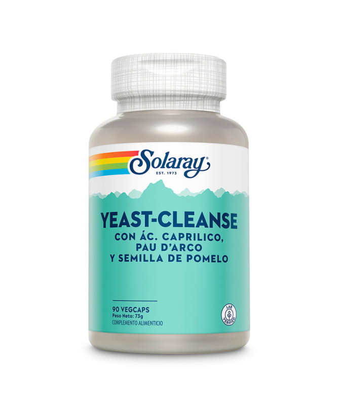 YEAST CLEANSE 90CAP – foto del producto semilla ácido concentrado