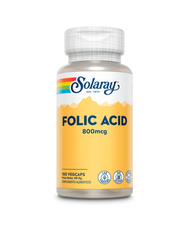 ACIDO FOLICO 800MCG 100CAP – foto del producto concentrado cápsula ácido