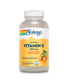 VITAMINA C 500 SABOR NARANJA 100COMP MAST – foto del producto calcio ascorbato vitamina