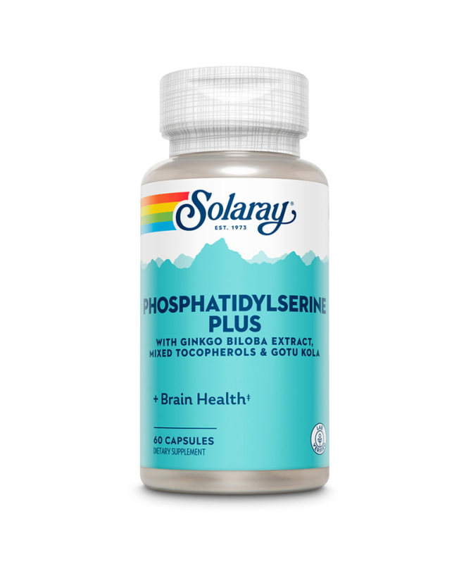 PHOSPHATIDYLSERINE PLUS 60CAP – foto del producto cápsula vegetal phosphatidylserine