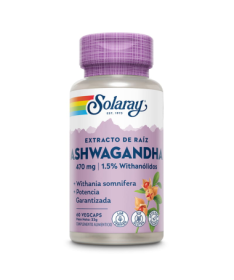 ASHWAGANDHA 470MG 60CAP – foto del producto ashwagandha withania somnífera