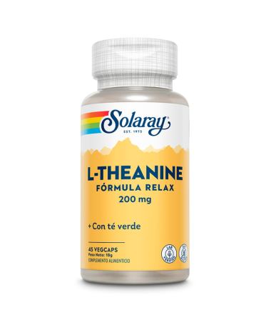 L TEANINA THEANINE 200MG 45CAP – foto del producto teanina verde camellia