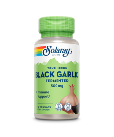 BLACK GARLIC BULB AJO NEGRO 500MG 50CAP – foto del producto ajo negro fermentado
