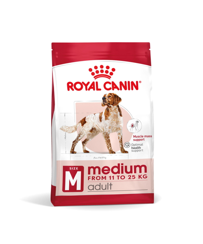 ROYAL CANINE JUNIOR MEDIUM 4KG – foto del producto vitamina proteínas maíz