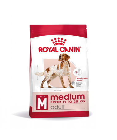 ROYAL CANINE ADULT MEDIUM 4KG – foto del producto vitamina proteínas ácido