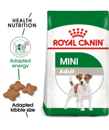 ROYAL CANINE ADULT MINI 4KG – foto del producto vitamina proteínas maíz