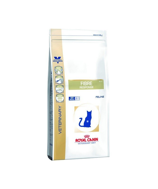 ROYAL VET FELINE HIGH FIBRE FR31 400GR – foto del producto proteínas maíz gluten