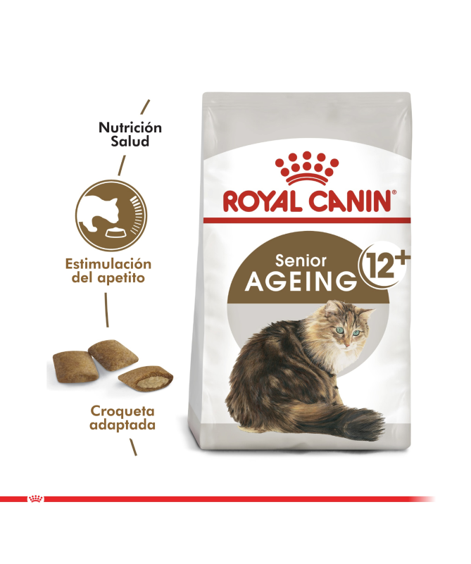 ROYAL FELINE AGEING 12 2 KG FELINE AGEING 12 2KG – foto del producto bruta aceite fuente