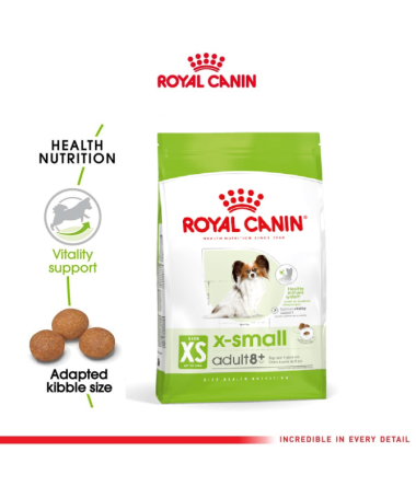 ROYAL CANINE JUNIOR XSMALL 1 5KG – foto del producto vitamina ácido maíz