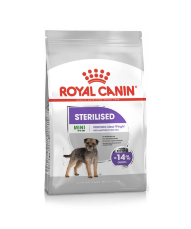 ROYAL CANINE ADULT STERILISED MINI 1KG – foto del producto vitamina ácido proteínas