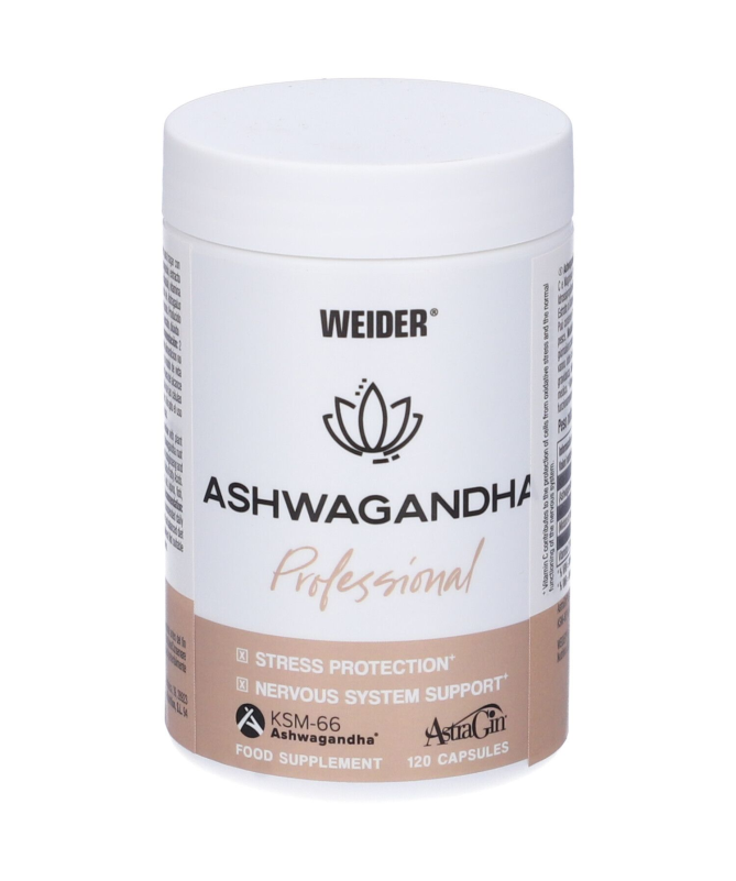 WEIDER ASHWAGANDHA 120CAP – foto del producto ashwagandha extracto magnesio
