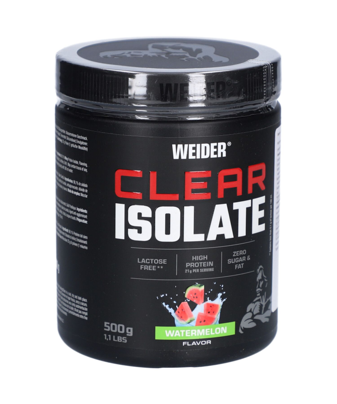 CLEAR ISOLATE WATER MELON 500GR – foto del producto clear isolate water CLEAR ISOLATE WATER MELON 500GR – foto del producto clear isolate water