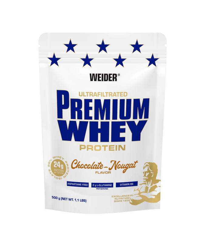 WEIDER PREMIUM WHEY CHOCOLATE 500GR – foto del producto chocolate proteína lactosuero WEIDER PREMIUM WHEY CHOCOLATE 500GR – foto del producto chocolate proteína lactosuero