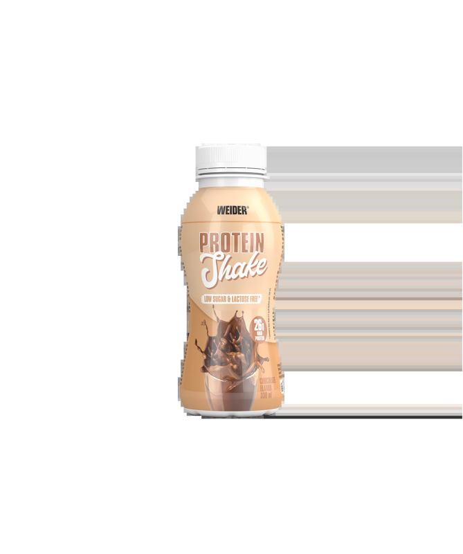 WEIDER PROTEIN SHAKE CHOCOLATE 330ML – foto del producto leche grasa sal