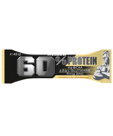 WEIDER PROTEIN 60 BARRITAS VAINILLA CARAMELO 24UD – foto del producto leche proteína cacao