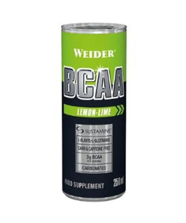 WEIDER BCAA DRINK LIMA LIMON 250ML X24UD – foto del producto leucina isoleucina valina