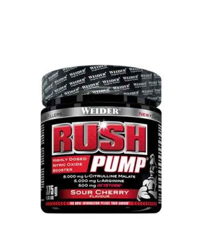 WEIDER RUSH PUMP SOUR CHERRY 375GR – foto del producto vitamina 1000 tirosina WEIDER RUSH PUMP SOUR CHERRY 375GR – foto del producto vitamina 1000 tirosina