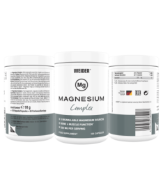 WEIDER MAGNESIUM COMPLEX 120CAP – foto del producto magnesio weider magnesium