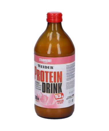 WEIDER PROTEIN DRINK FRESA 500ML – foto del producto leche proteínas weider