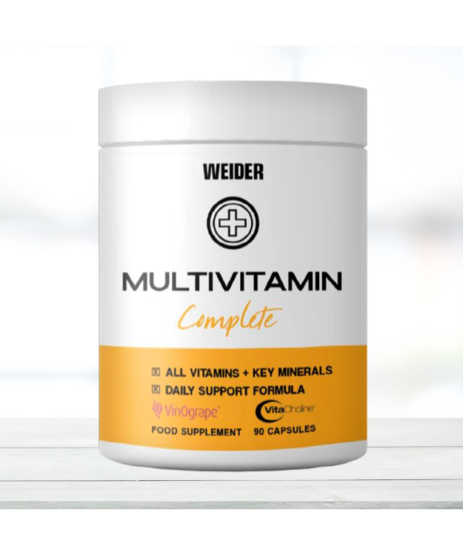 WEIDER MULTIVITAMIN COMPLEX 90 CAP – foto del producto tienes contacta nuestro WEIDER MULTIVITAMIN COMPLEX 90 CAP – foto del producto tienes contacta nuestro