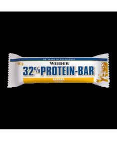 WEIDER PROTEIN 32 BARRITA BANANA 12UD – foto del producto leche proteínas jarabe