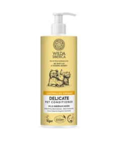 ACONDICIONADOR DELICADO PARA MASCOTAS 6UDSX400ML – foto del producto extract flower leaf