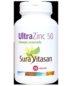 ULTRA ZINC 50 30CAP – foto del producto vitamina zinc cápsula