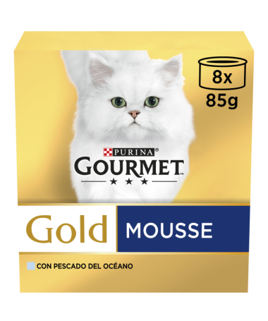 GOURMET GOLD MOUSSE PESCADO OCEANO CAJA 12X85GR – foto del producto sulfato bruta pescado
