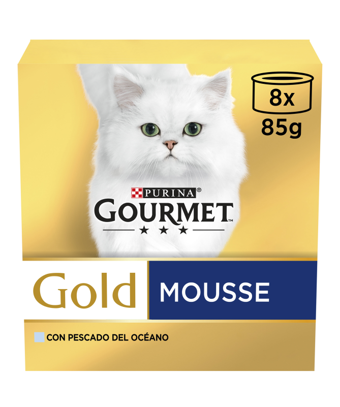 GOURMET GOLD MOUSSE PESCADO OCEANO CAJA 12X85GR – foto del producto sulfato bruta pescado