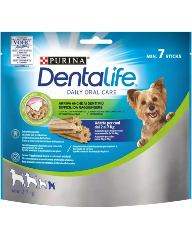 DENTALIFE CANINE EXTRA SMALL CAJA 6X69GR – foto del producto vitamina harina carnes