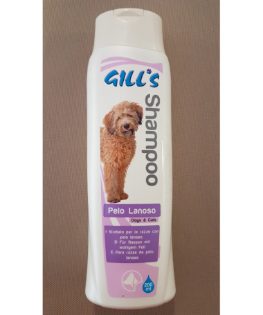 GILL S CHAMPU PELO LANOSO 200ML ACC MASCOTA VET – foto del producto gill champu pelo