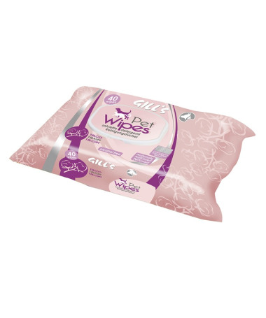 GILL S TOALLITAS HUMEDAS XL PERFUME DE TALCO 40UDS – foto del producto gill toallitas humedas