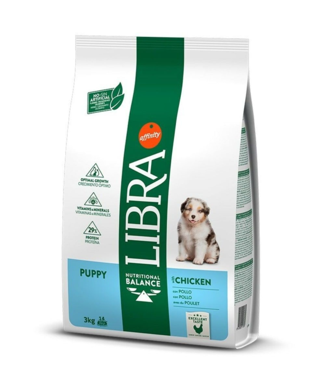 LIBRA CANINE PUPPY CORDERO 3KG – foto del producto sulfato bruta vitamina