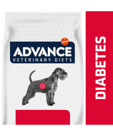 ADVANCE CANINE ADULT DIABETES COLITIS 3KG – foto del producto maíz proteínas sulfato