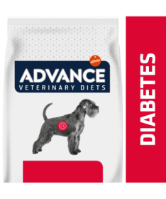 ADVANCE CANINE ADULT DIABETES COLITIS 3KG – foto del producto maíz proteínas sulfato