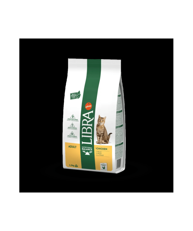 LIBRA FELINE ADULT POLLO 1 5KG – foto del producto sulfato bruta vitamina