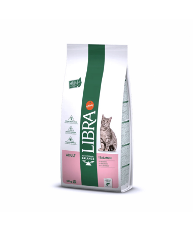 LIBRA FELINE ADULT SALMON 1 5KG – foto del producto sulfato bruta subproductos