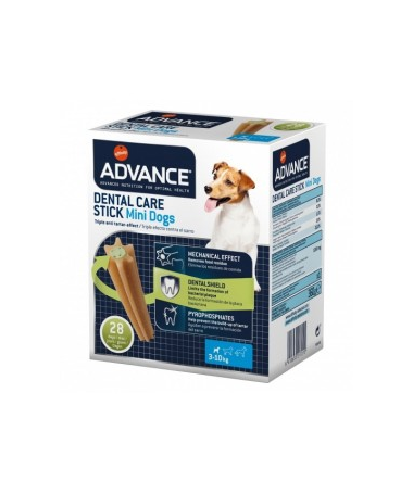 ADVANCE CANINE ADULT MINI DENTAL CARE STICK 360GR – foto del producto subproductos advance canine