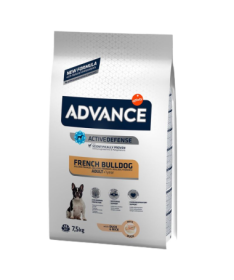 ADVANCE CANINE ADULT BULLDOG FRANCES 7 5KG – foto del producto vitamina sulfato proteína