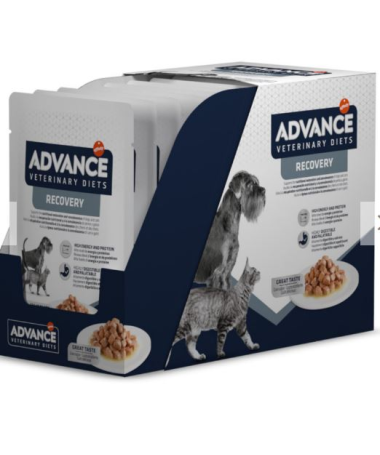ADVANCE VET CANINE FELINE RECOVERY POUCH 11X100GR – foto del producto bruta subproductos pollo