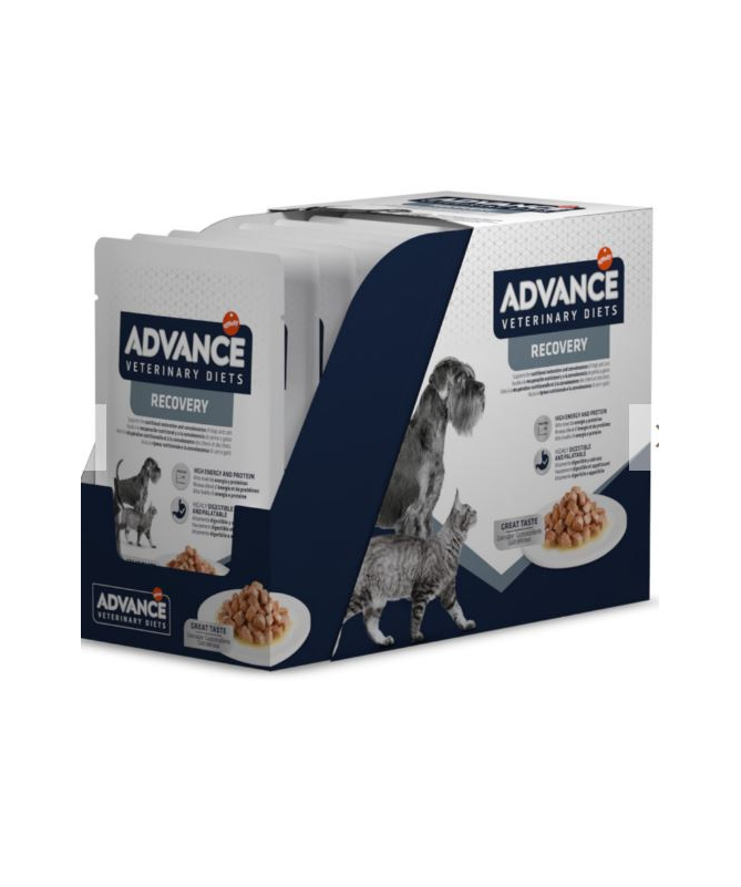 ADVANCE VET CANINE FELINE RECOVERY POUCH 11X100GR – foto del producto bruta subproductos pollo