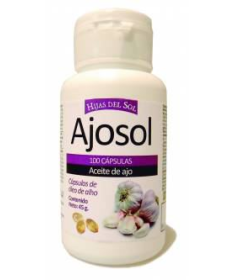 AJOSOL PERLAS DE AJO 300MG 100 PERLAS – foto del producto perlas ajo aceite