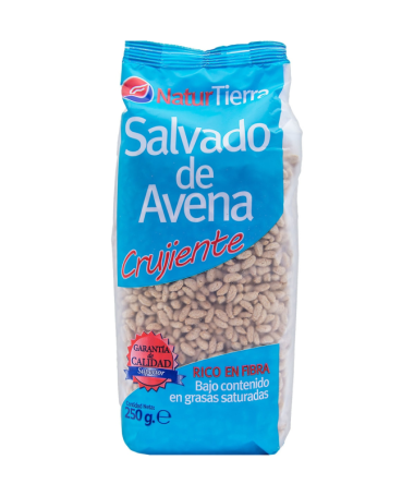 SALVADO DE AVENA CRUJIENTE 250GR – foto del producto gluten harina derivados