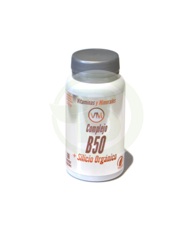 COMPLEJO B50 SILICIO 60CAP – foto del producto silicio vit cápsula