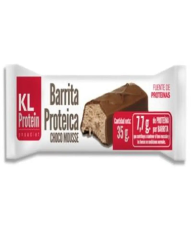 BARRITAS KL PROTEIN CHOCO MOUSSE CAJA 20UD – foto del producto leche azúcar polvo