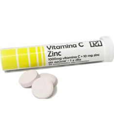 VITAMINA C ZINC 20COMP EFERV – foto del producto zinc ácido naranja