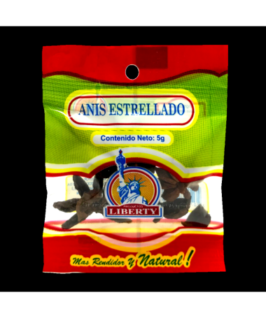 ANIS ESTRELLADO 50 GR BOLSA – foto del producto tienes contacta nuestro