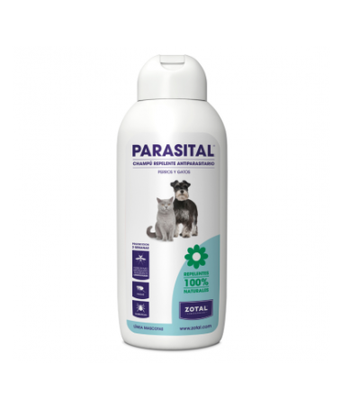 PARASITAL CHAMPU ANTIPARASITARIO PERRO GATO 400ML – foto del producto parasital champu antiparasitario